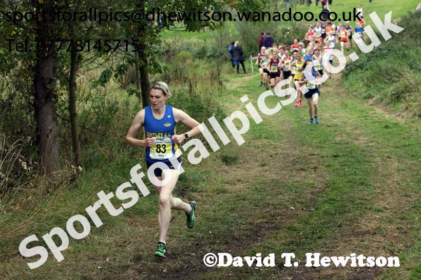 Senior womens Start Fitness North Eastern Harrier League, Tanfield, County Durham. Photo: David T. Hewitson/Sports for All Pics
